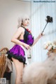 Coser @ 蜜汁 猫 裘 Vol.046: 贞德 女仆 (40 photos)