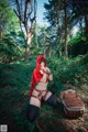 Mimmi 밈미, [DJAWA] Naughty Red Hiring Hood Set.01